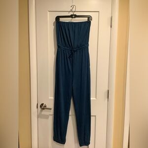 Navy knit Jumpsuit